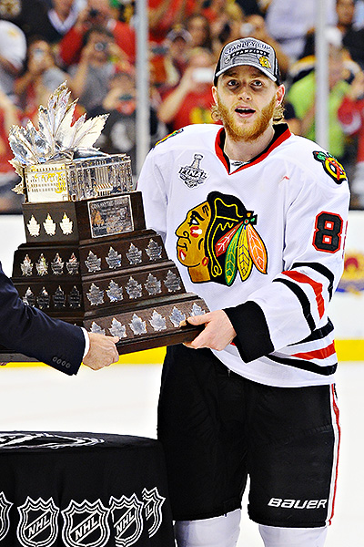 Patrick Kane was the favourite pick starting the pool, and delivered the goods.