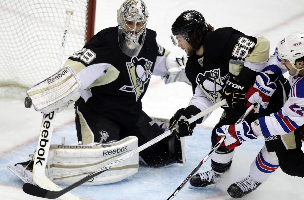 Marc-Andre Fleury had two shutouts and led all players in points during round 2 - and was then eliminated.