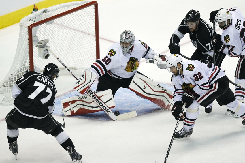 Jeff Carter came alive in round 3 to lift new poolies into contention.