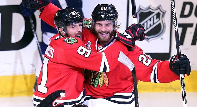 Brandon Saad and other depth players are scoring clutch goals while the leaders struggle through tight checking