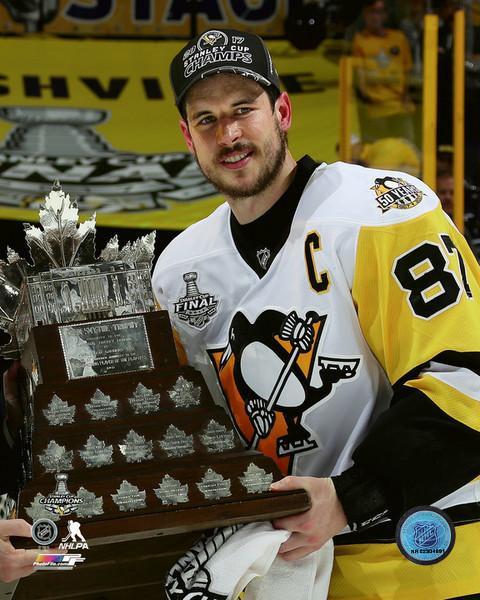 Sidney Crosby is the first player to win back-to-back Conn Smythe trophies since Mario Lemieux.